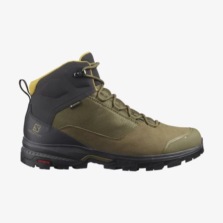 Scarpe Trekking Salomon OUTWARD GORE-TEX Uomo Verde Oliva IT 1-P72